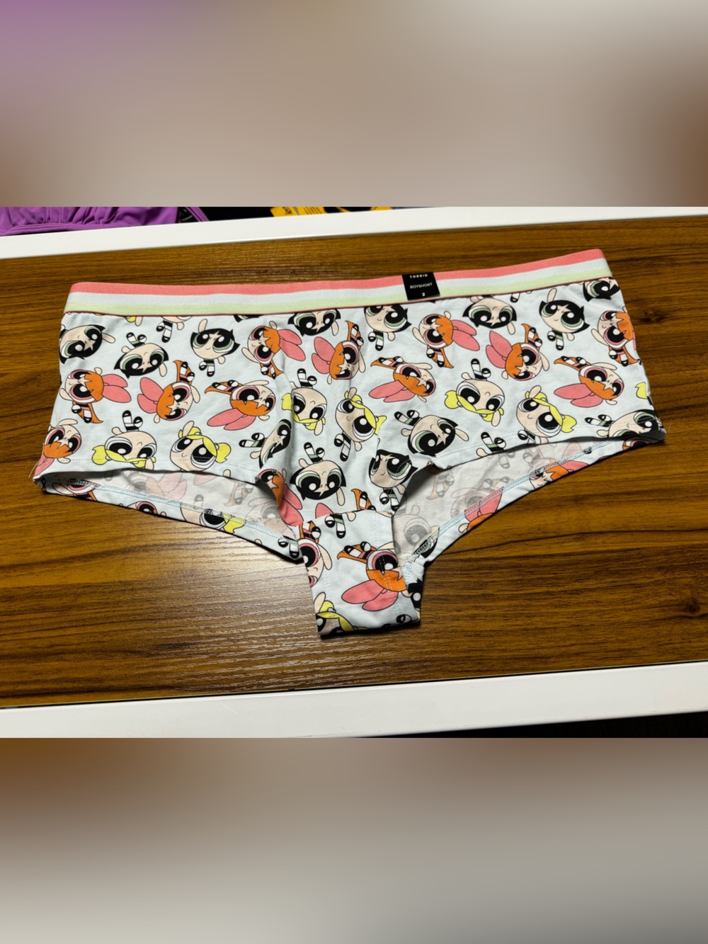Torrid | PowerPuff Girls Boyshort | size 2